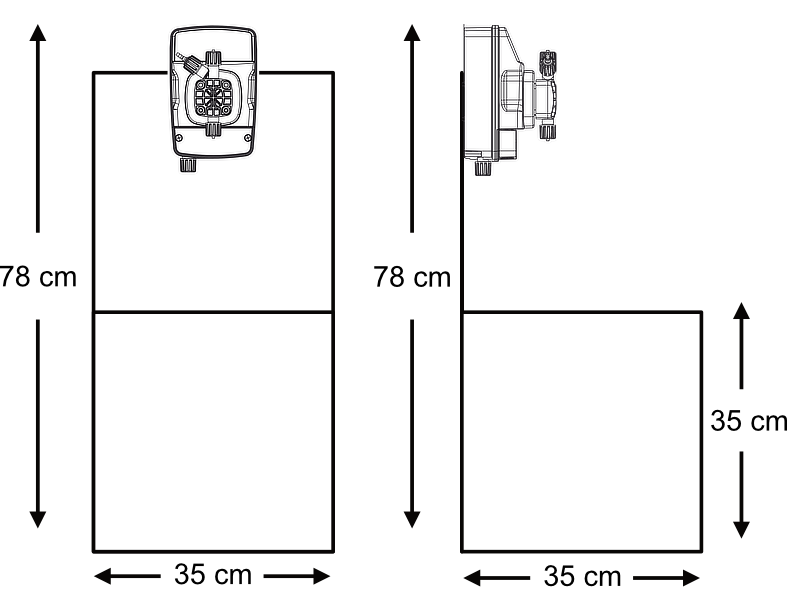 eOne Solenoid Chemical Dosing Pump Etatron GB
